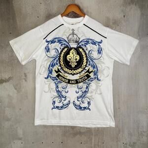 NOS vintage Clench Y2k‎ tshirt honor and truth SEE PICS